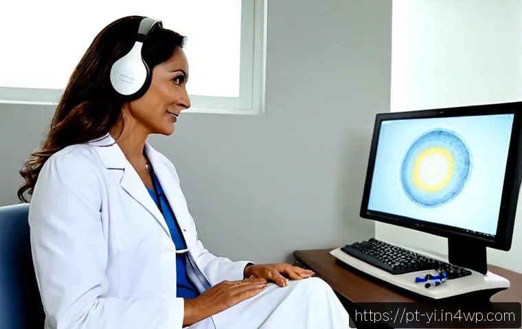 뇌파 조절을 위한 전문가 인터뷰 - Photorealistic editorial interview in a modern Brazilian neurology clinic, a compassionate middle-ag...